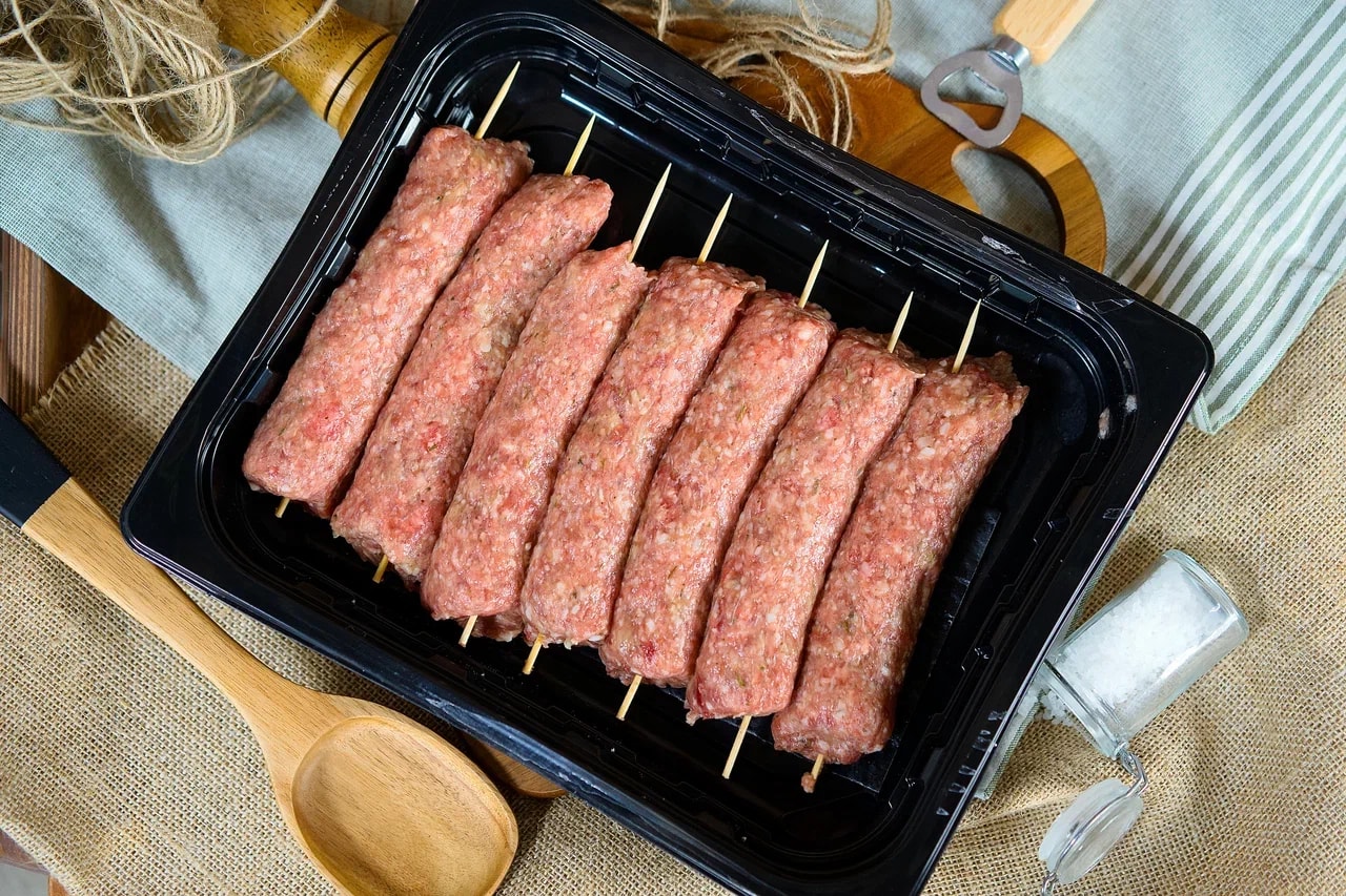 Люля-кебаб из говядины и баранины